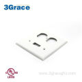 2 Gang Receptacle Wall Plate